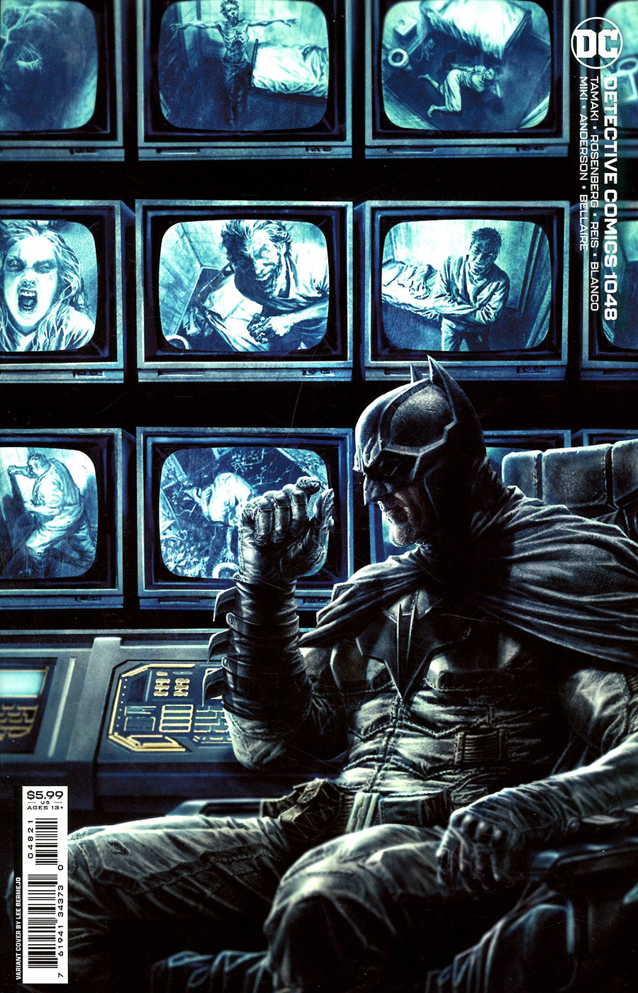 DETECTIVE COMICS #1048 CVR B LEE BERMEJO CARD STOCK VAR (01/12/2022)