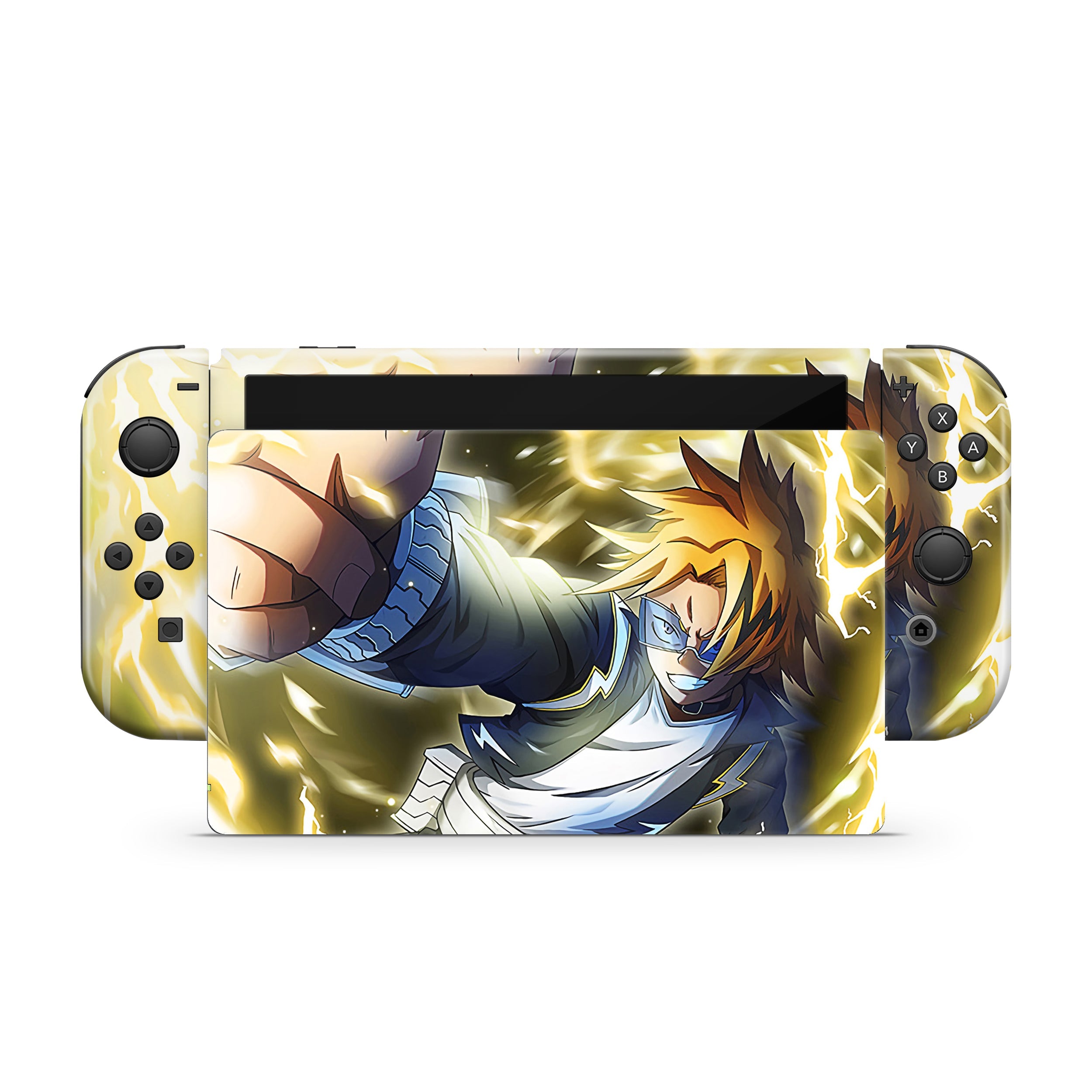 Electric Hero Nintendo Switch OLED Skin