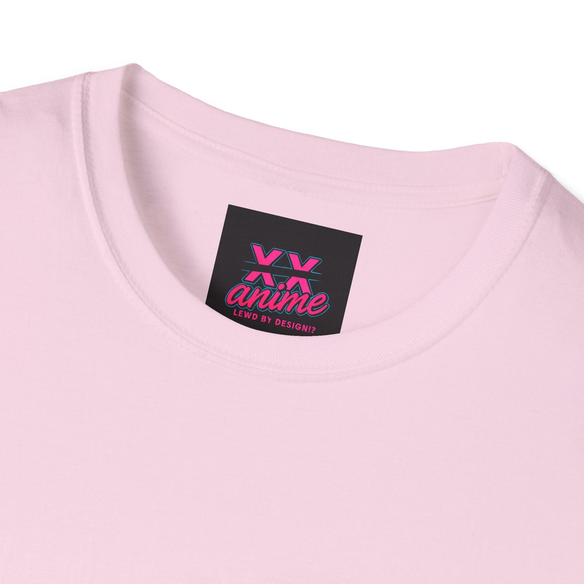 Anime-lewd Inspired Unisex Softstyle T-Shirt, Graphic Tee for Fans, Perfect for Cosplay, Gift for Anime Lovers, Casual Wear, Unique Designs