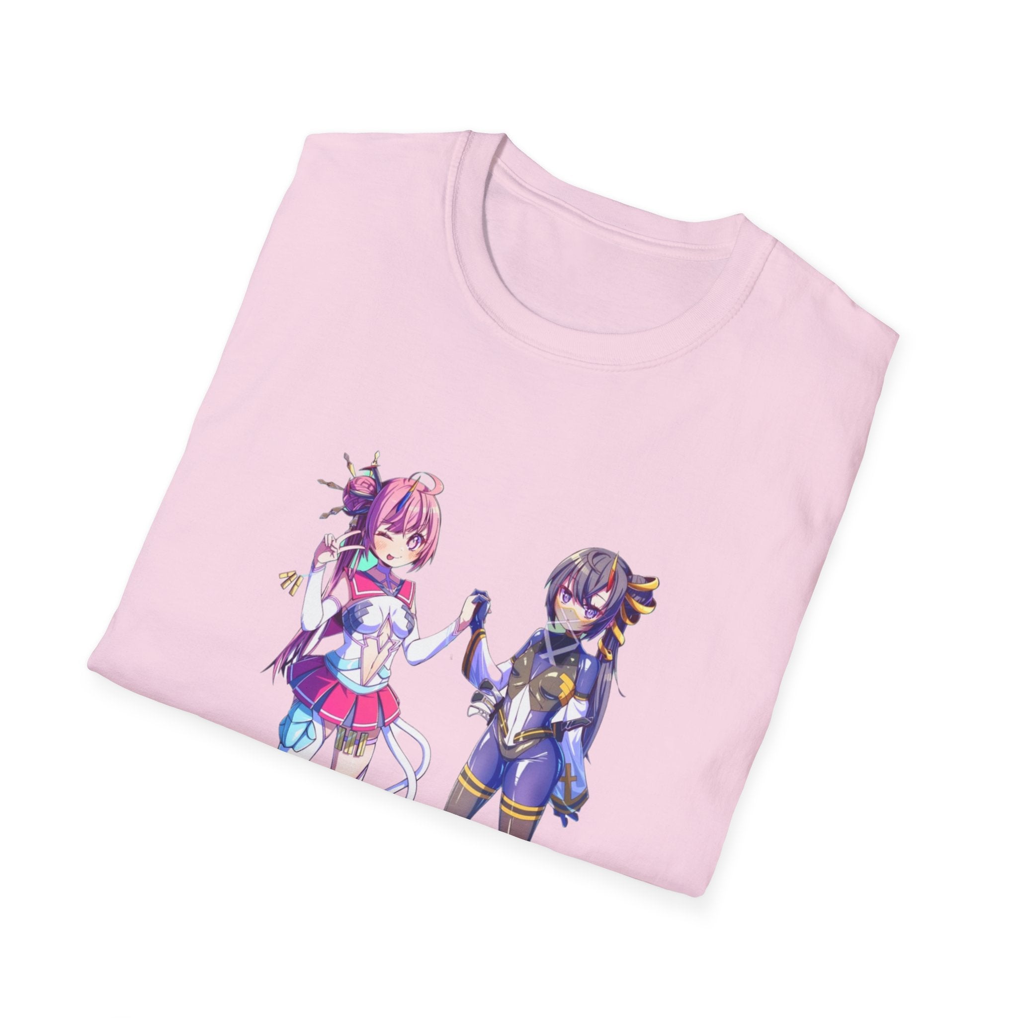 Anime-Inspired lewd Unisex T-Shirt, Cute Graphic Tee, Casual Wear, Gift for Fans, Cosplay Apparel