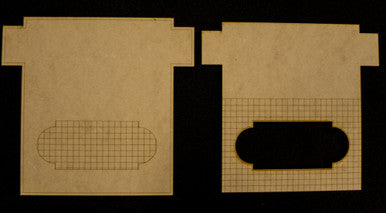 28mm Temple Base (MDF) - 28MMDF160-3