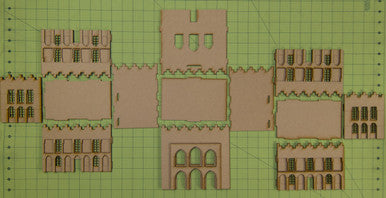 15mm Middle Eastern Building - 15MMDF085-2
