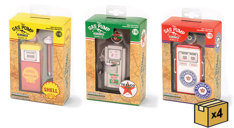 Greenlight 14150-CASE 1/18 Scale Vintage Gas Pump Collection Series 15