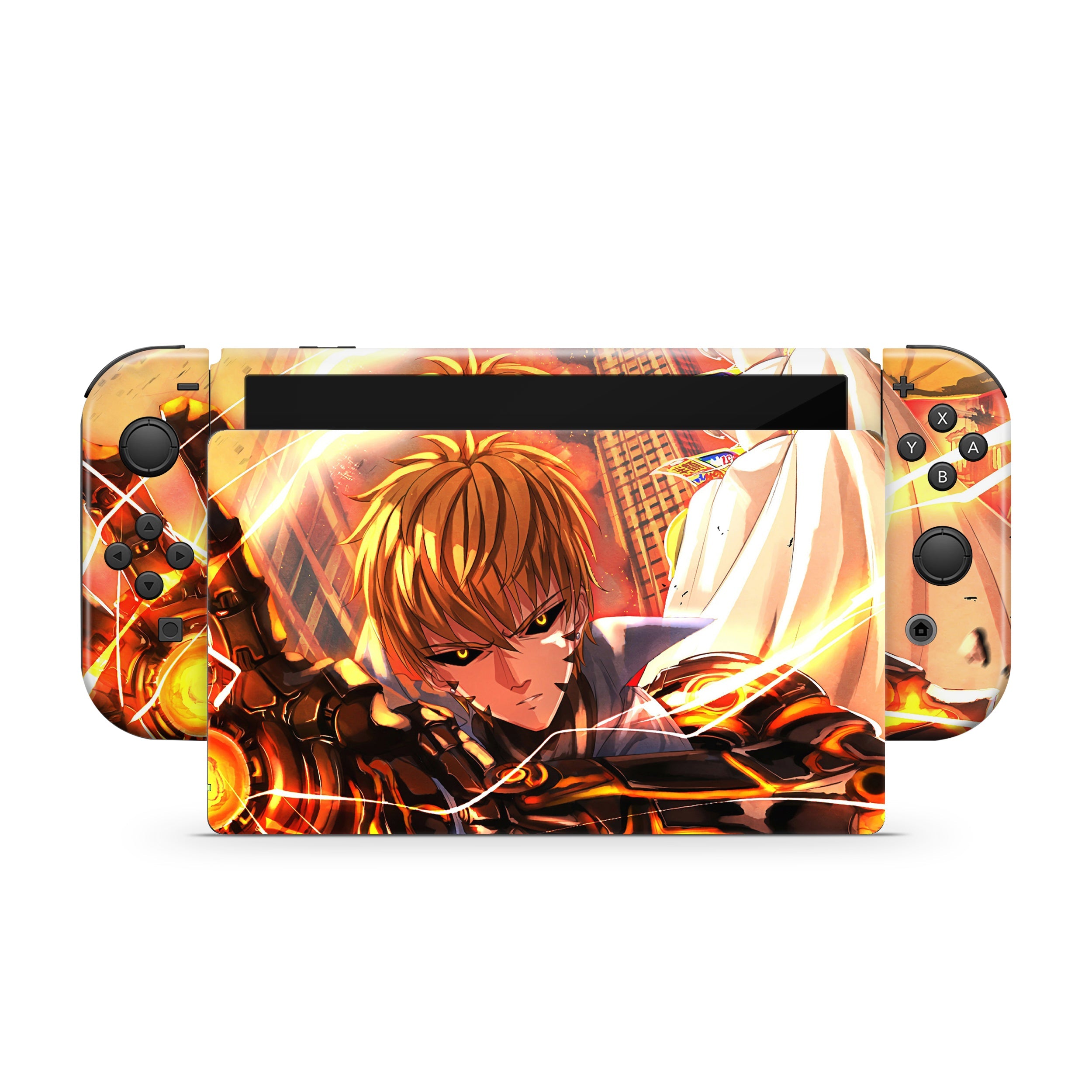 Cybernetic Warrior Nintendo Switch OLED Skin