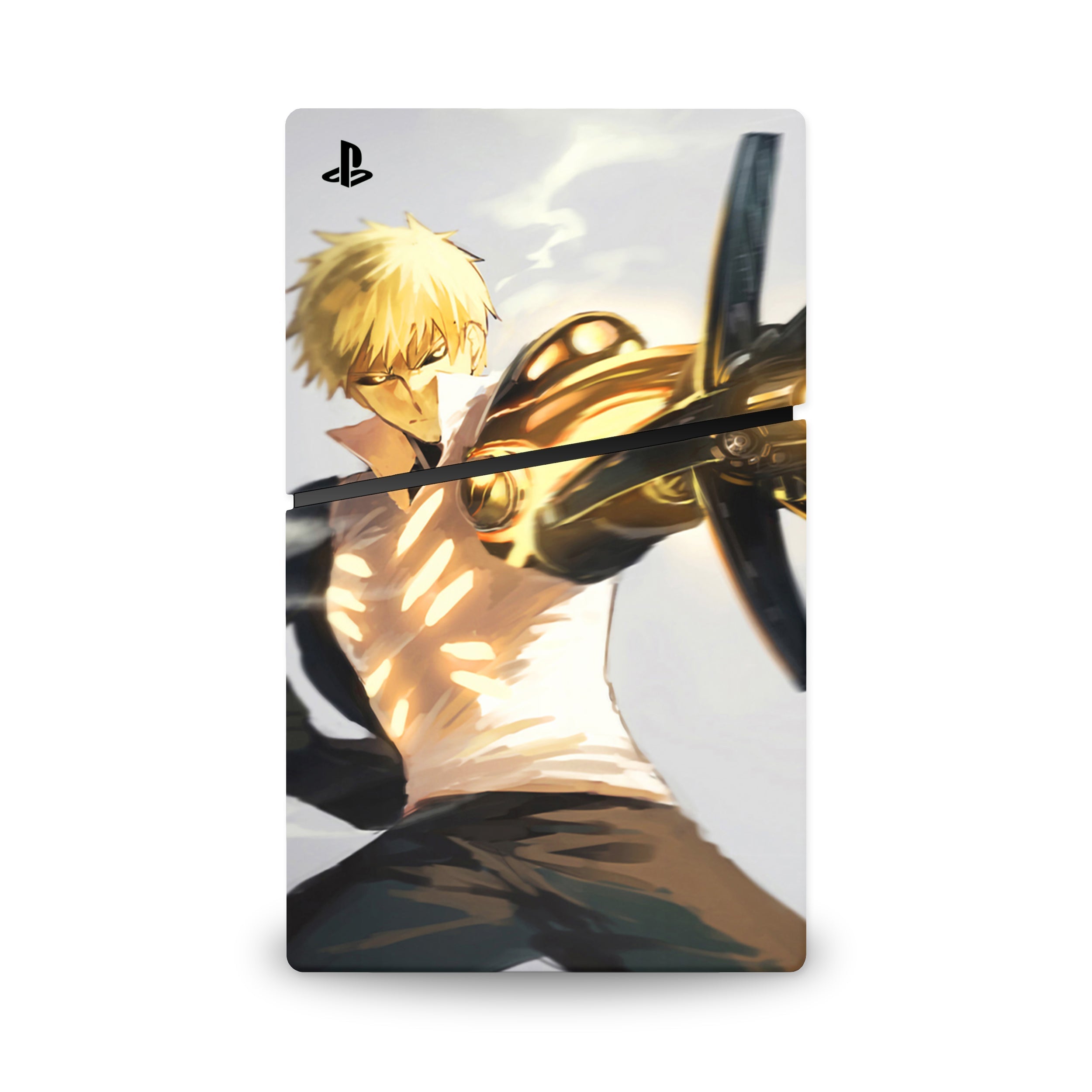 Cybernetic Warrior PS5 Slim Digital Skin