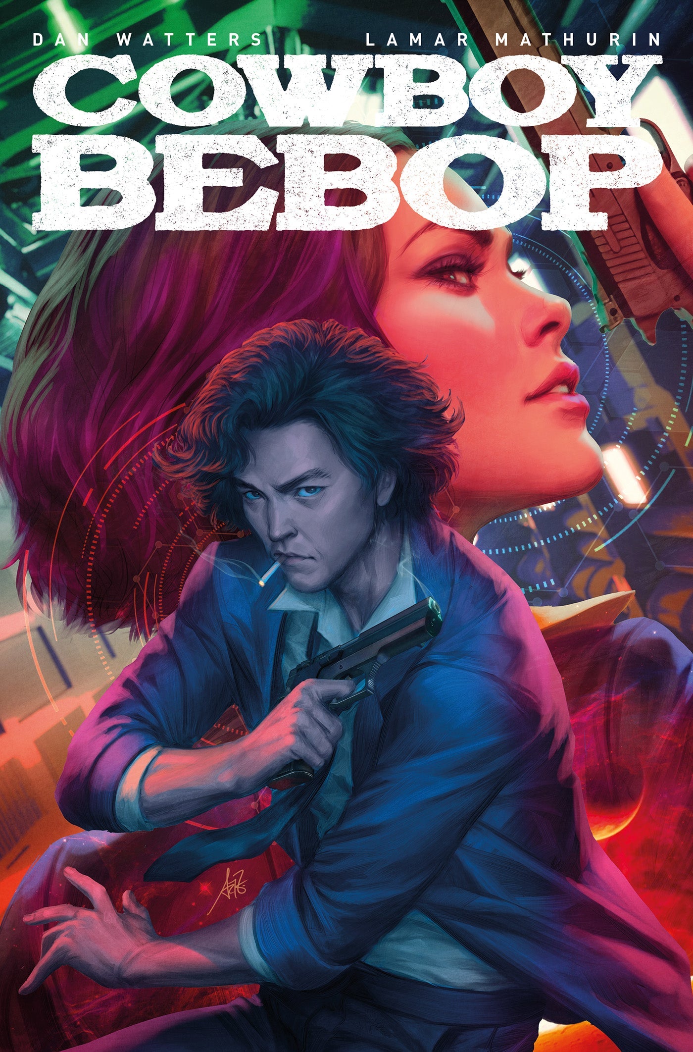 Cowboy Bebop #1 A Stanley Lau Artgerm Dan Watters Netflix (01/26/2022) Titan