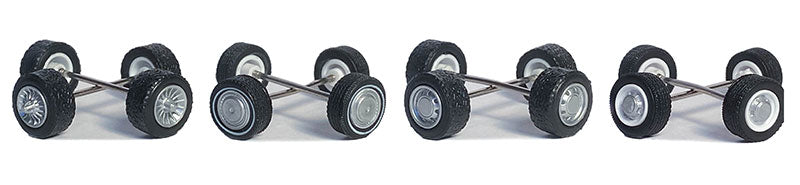 Greenlight 16190-A 1/64 Scale First Generation 1981-93 Dodge Ram Trucks Wheel &