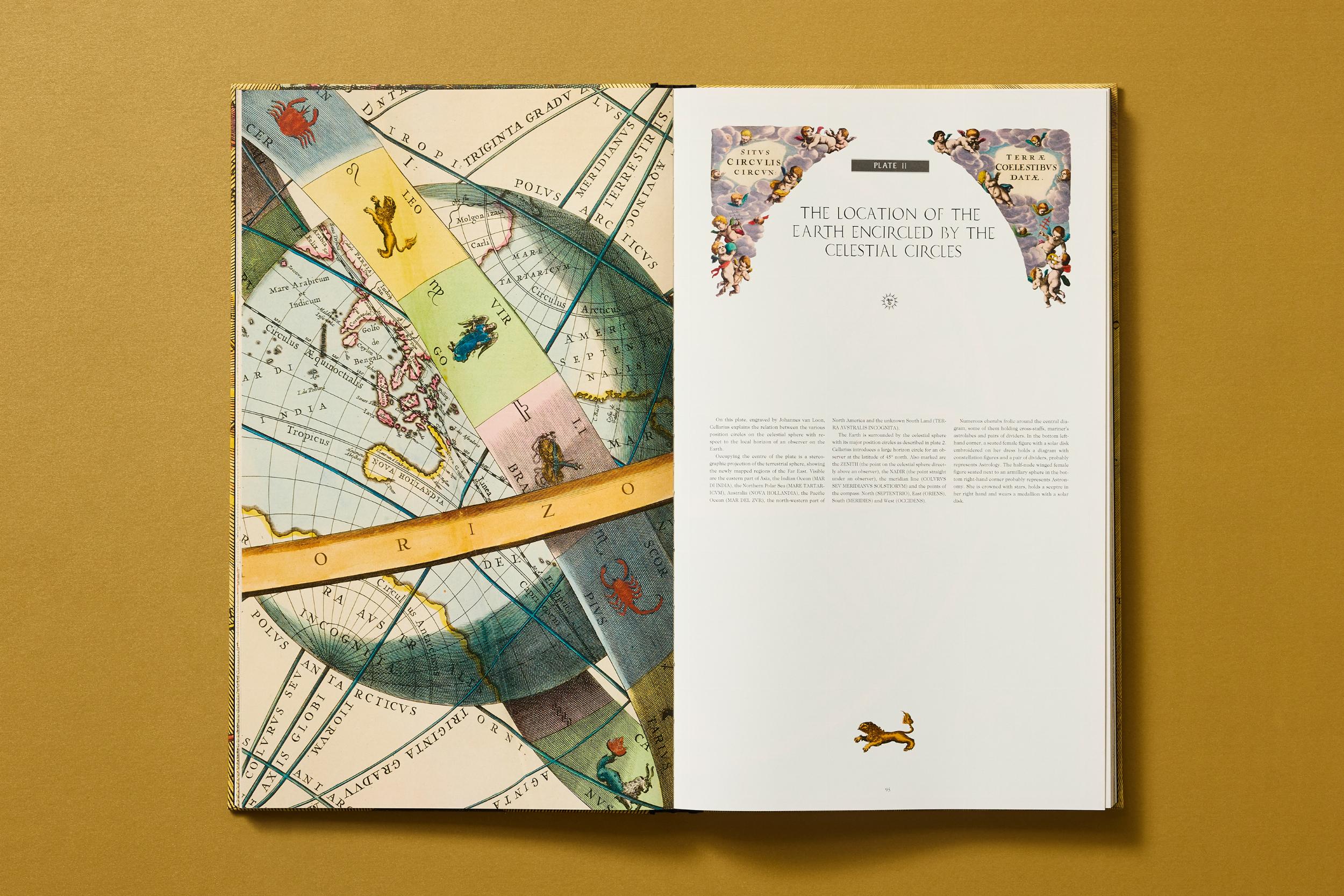 Cellarius Atlas (German, French, English)