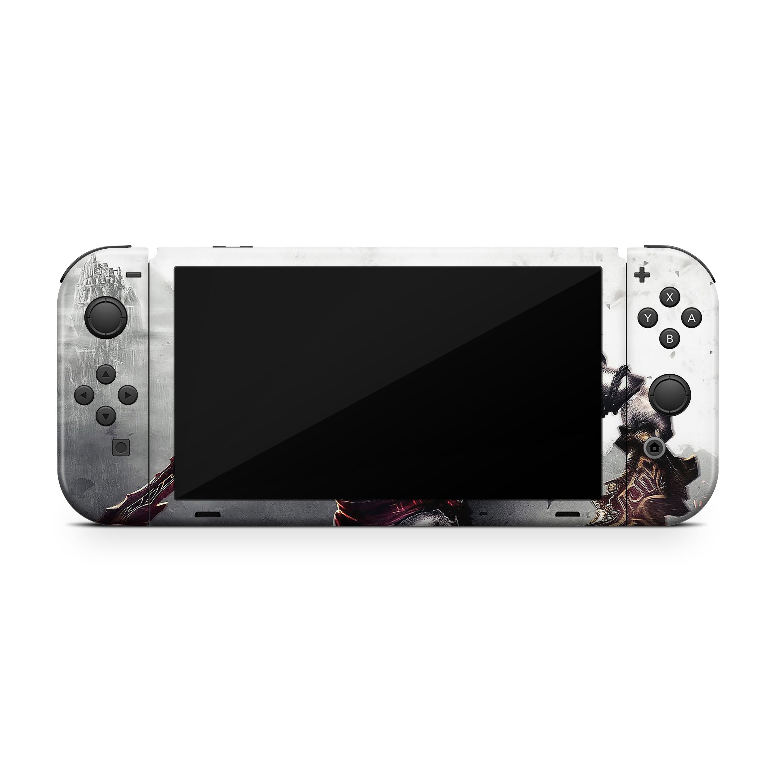 War God Nintendo Switch OLED Skin