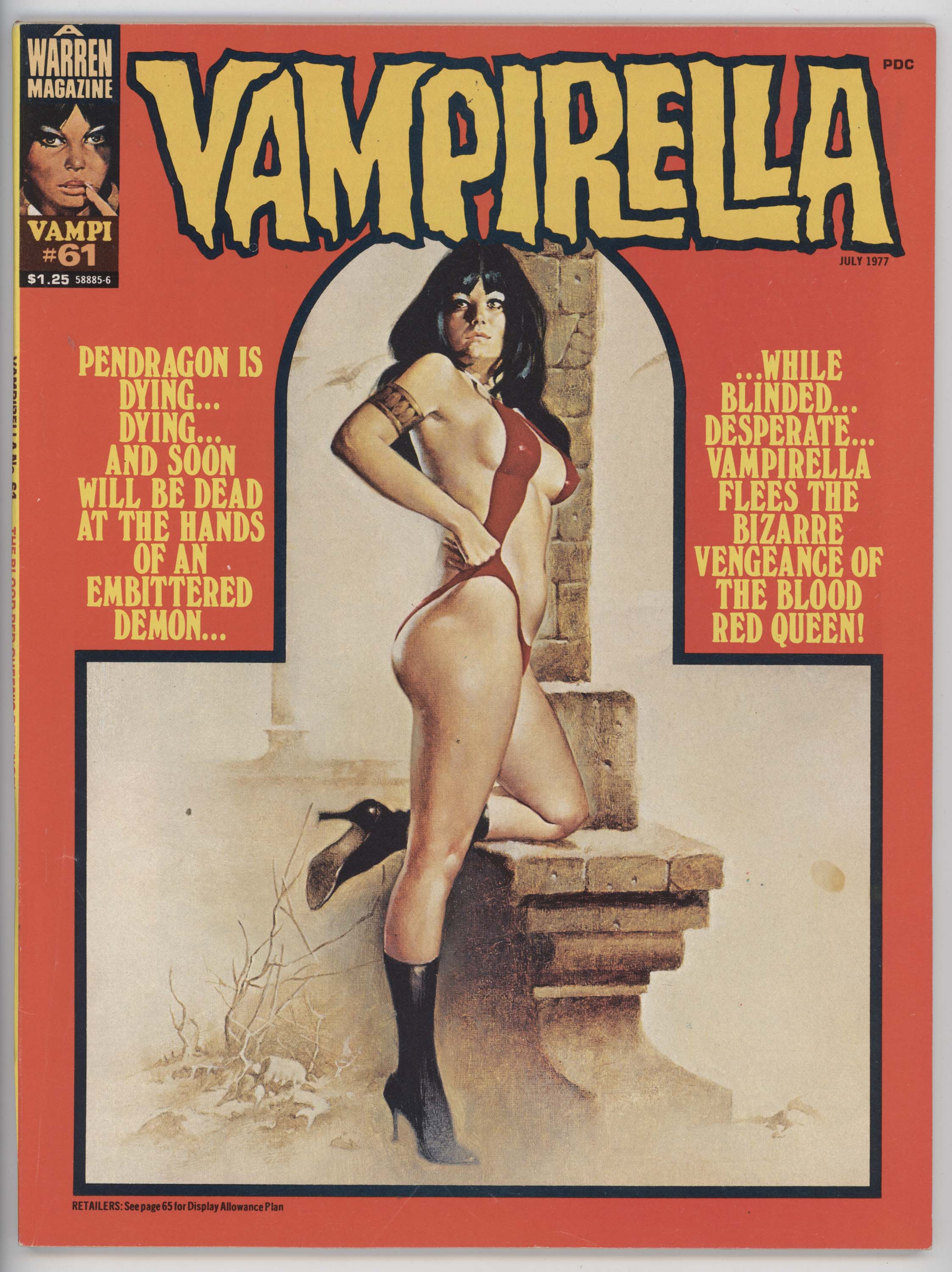 Vampirella 61 Warren 1977 FN Enrich Torres GGA Magazine