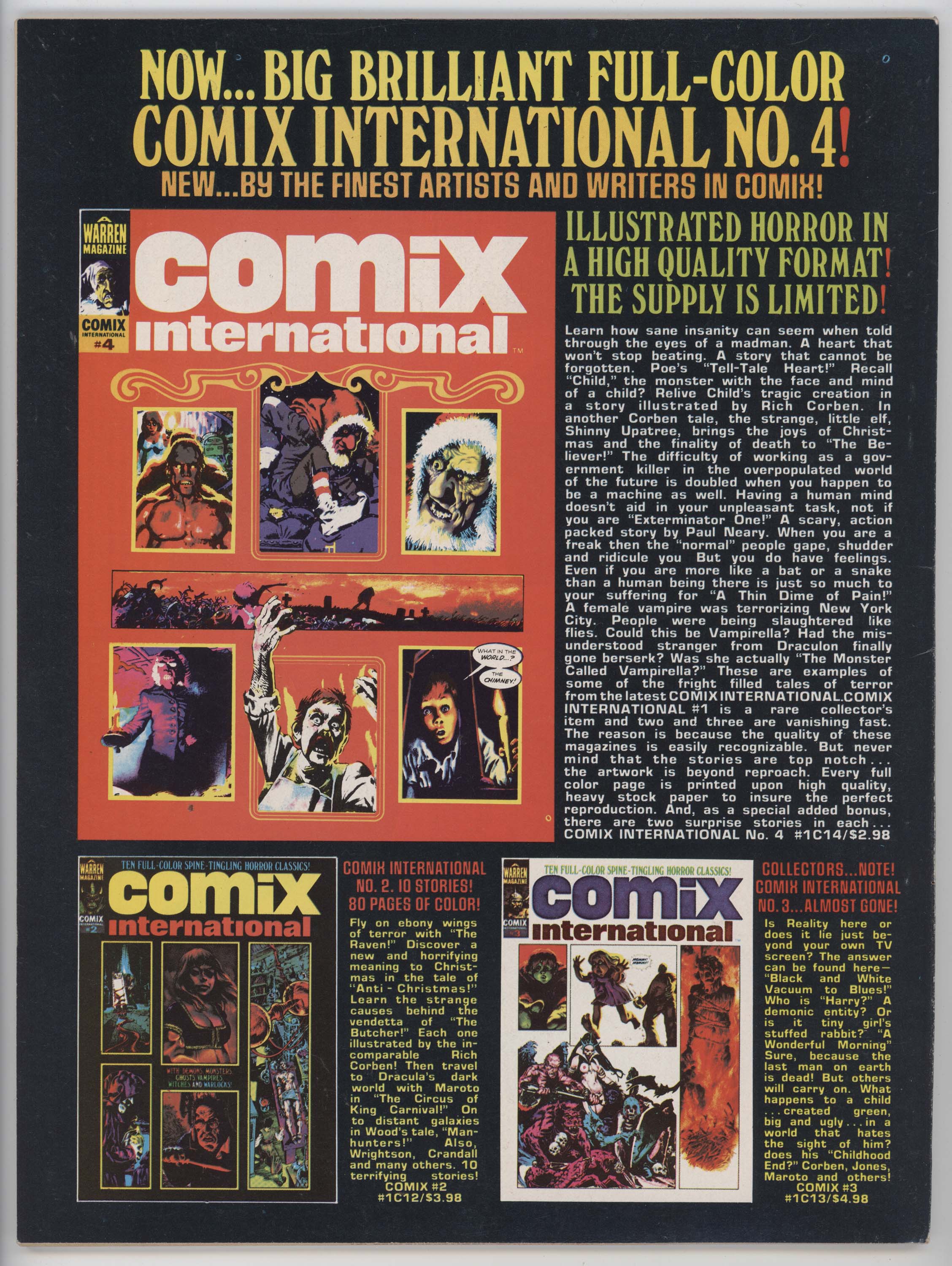 Vampirella 61 Warren 1977 FN Enrich Torres GGA Magazine