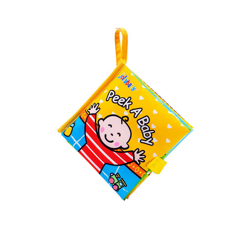 Baby Educational Cloth Book – Early Learning Soft Fabric Toy for Infants