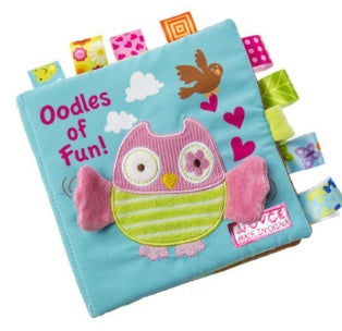 Animal Embroidery Cloth Book – Soft Baby Puzzle Book Interactive Learning Toy