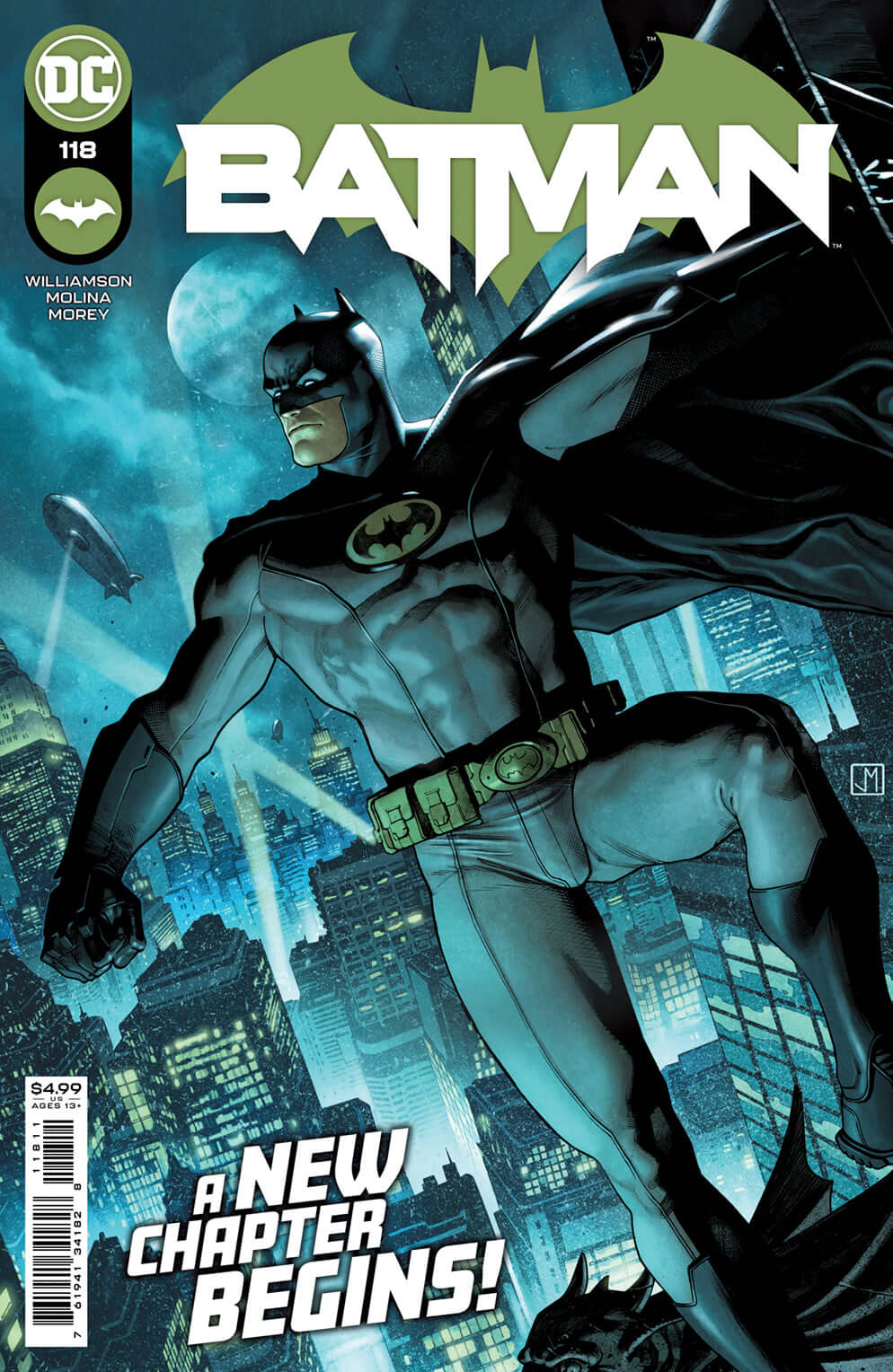 Batman #118 A Jorge Molina Joshua Williamson (12/07/2021) Dc