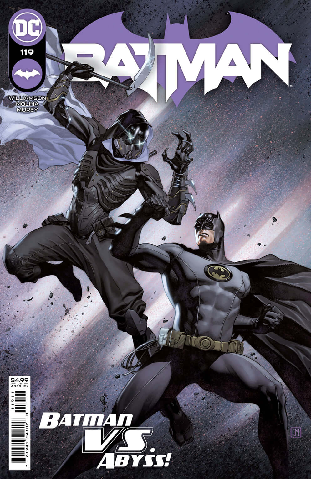 Batman #119 A Jorge Molina Joshua Williamson (01/04/2022) Dc