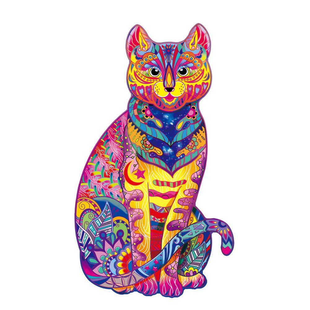 DIY Wooden Animal Shaped Puzzle – Unique Gift for Christmas