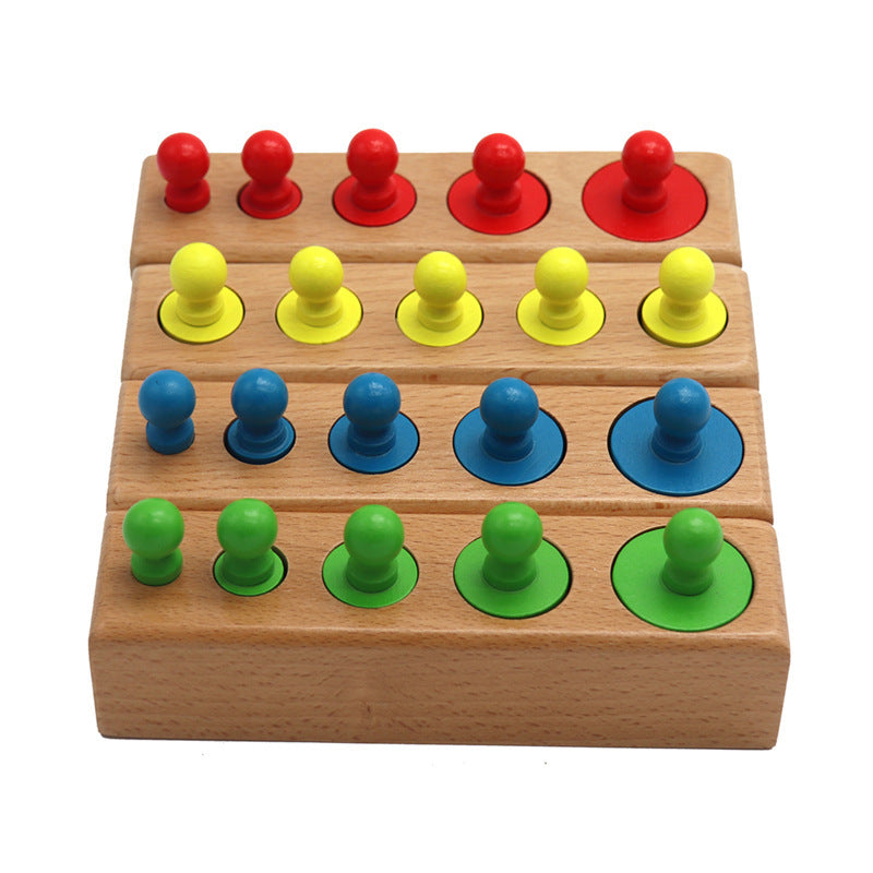 Montessori Wooden Educational Toy – Early Learning Building Blocks for Kids