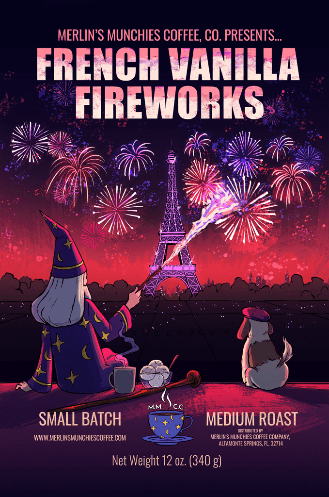 DECAF French Vanilla Fireworks 12oz