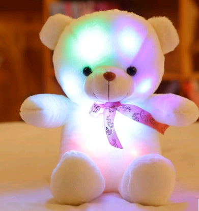 Luminous Teddy Bear Plush Toy – Soft Glow-In-The-Dark Stuffed Animal