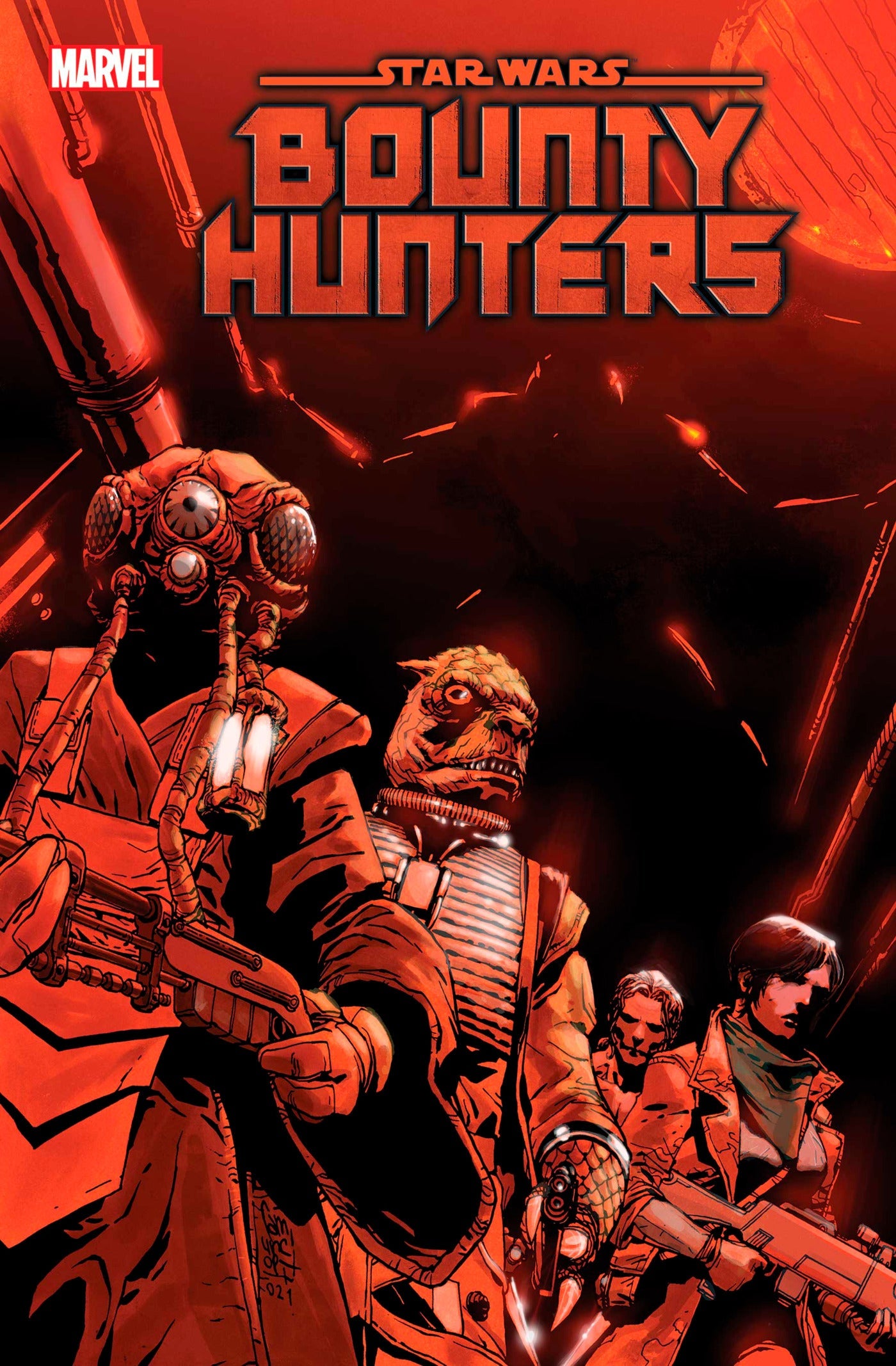 Star Wars Bounty Hunters #20 A Giuseppe Camuncoli Ethan Sacks (01/12/2022) Marvel