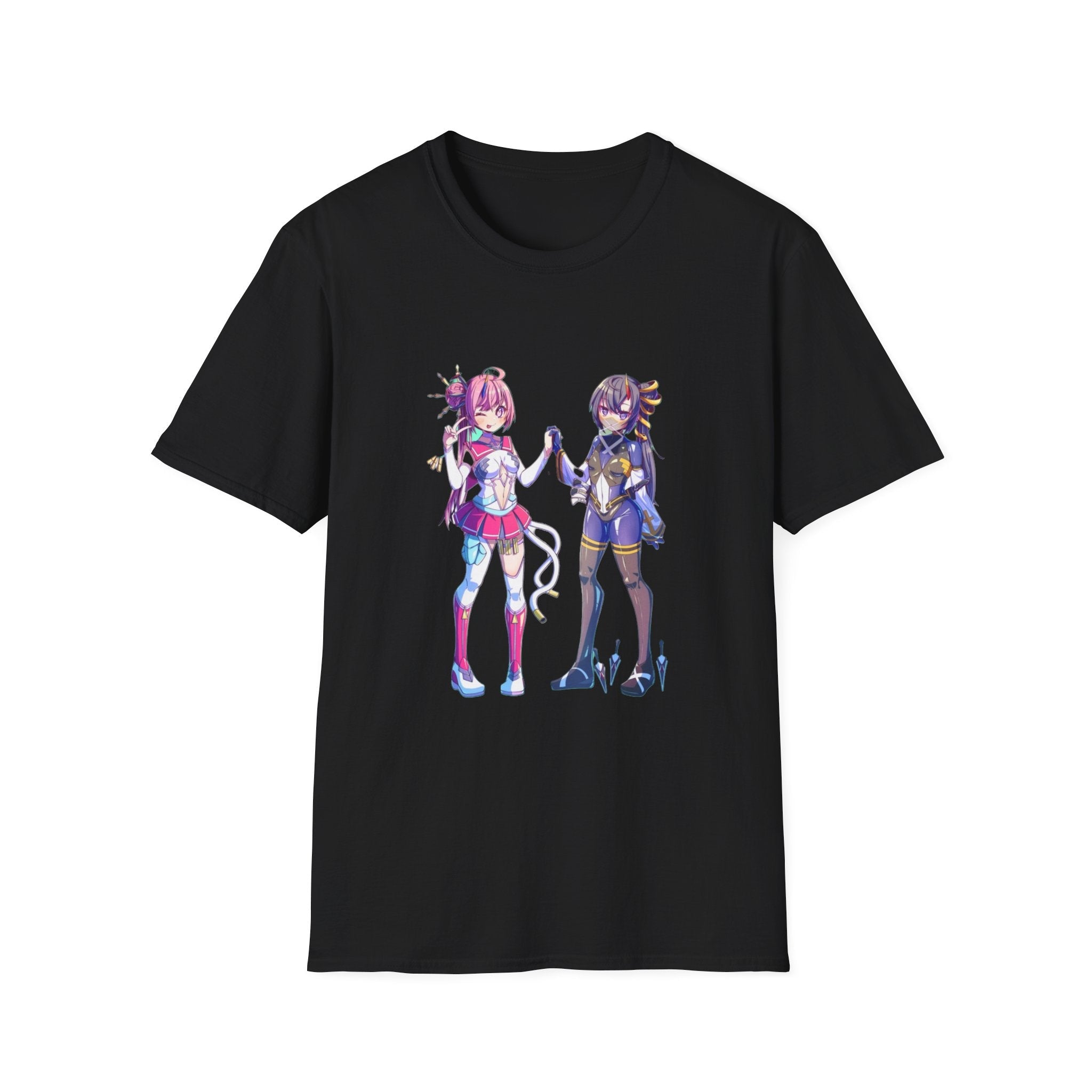 Anime-Inspired lewd Unisex T-Shirt, Cute Graphic Tee, Casual Wear, Gift for Fans, Cosplay Apparel