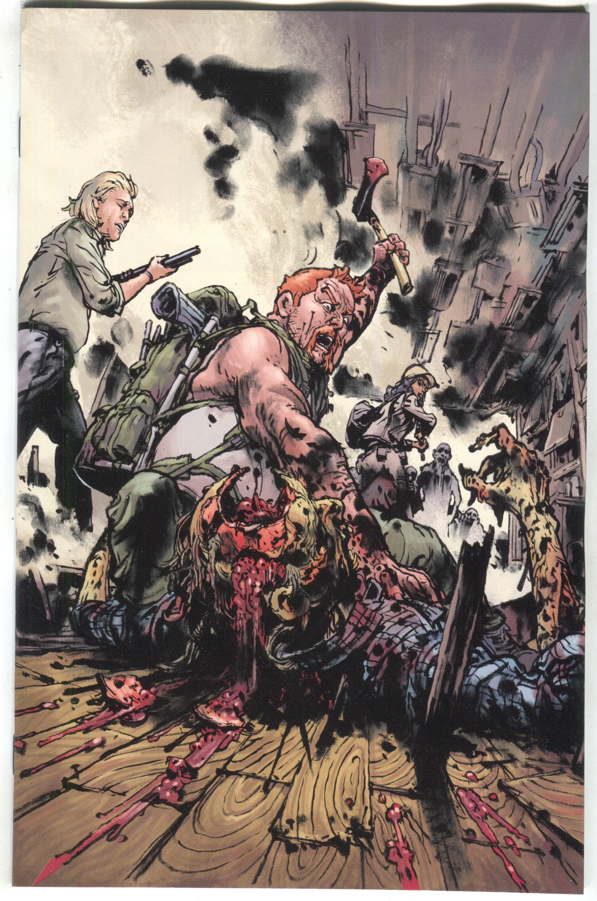 Walking Dead 53 Image 2018 15th Anniversary Kim Jung Gi Color Virgin Variant Blind Bag