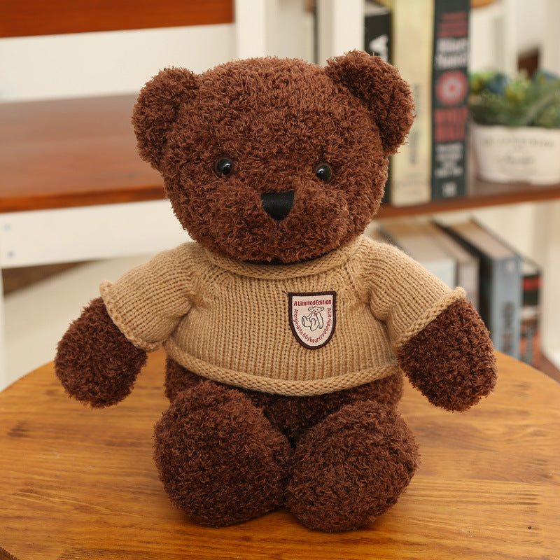 Teddy Bear Plush Toy – Soft Hugging Bear Doll for Gifts and Décor