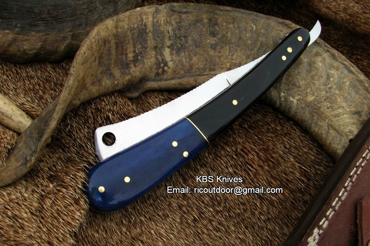 Handmade High Carbon Steel Razor Knife