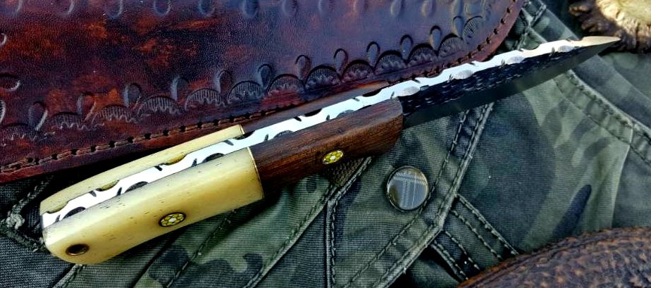 Custom Handmade Hand Forged 1095 Steel Hunting Knife
