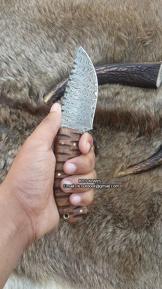 Custom Handmade Great Skinning Knife – 8 Inches