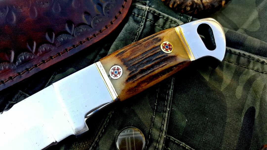 Custom Handmade D2 Tool Steel Hunting Knife