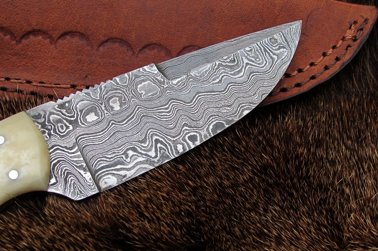 Custom Handmade Fixed Blade Skinning Knife – 8 Inches