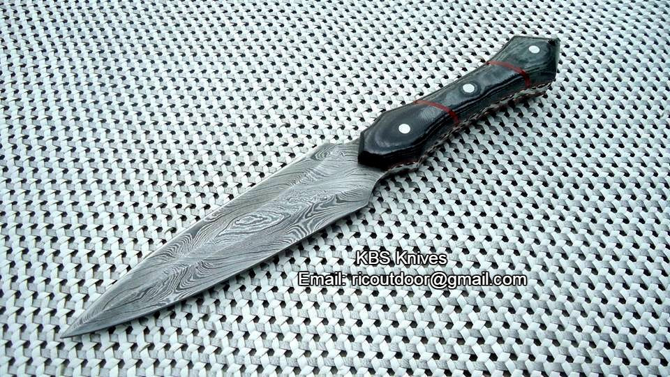 My New Damascus Double Edge Blade