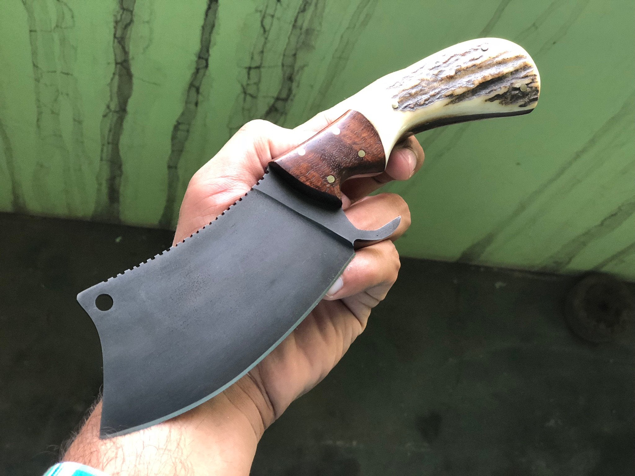 Full Tang Custom Handmade 1095 EDC Cleaver Knife