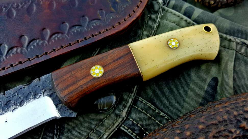 Custom Handmade Hand Forged 1095 Steel Hunting Knife