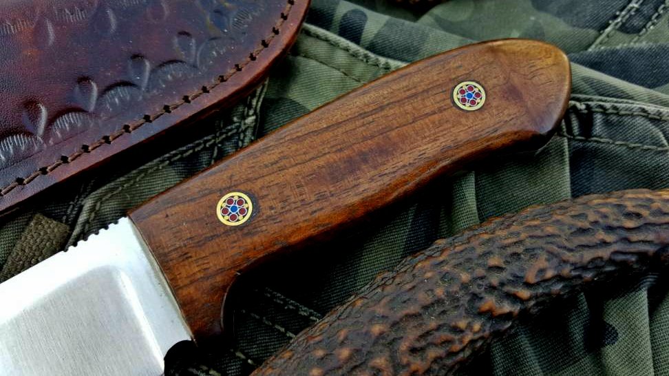 Custom Handmade D2 Tool Steel Skinning Knife