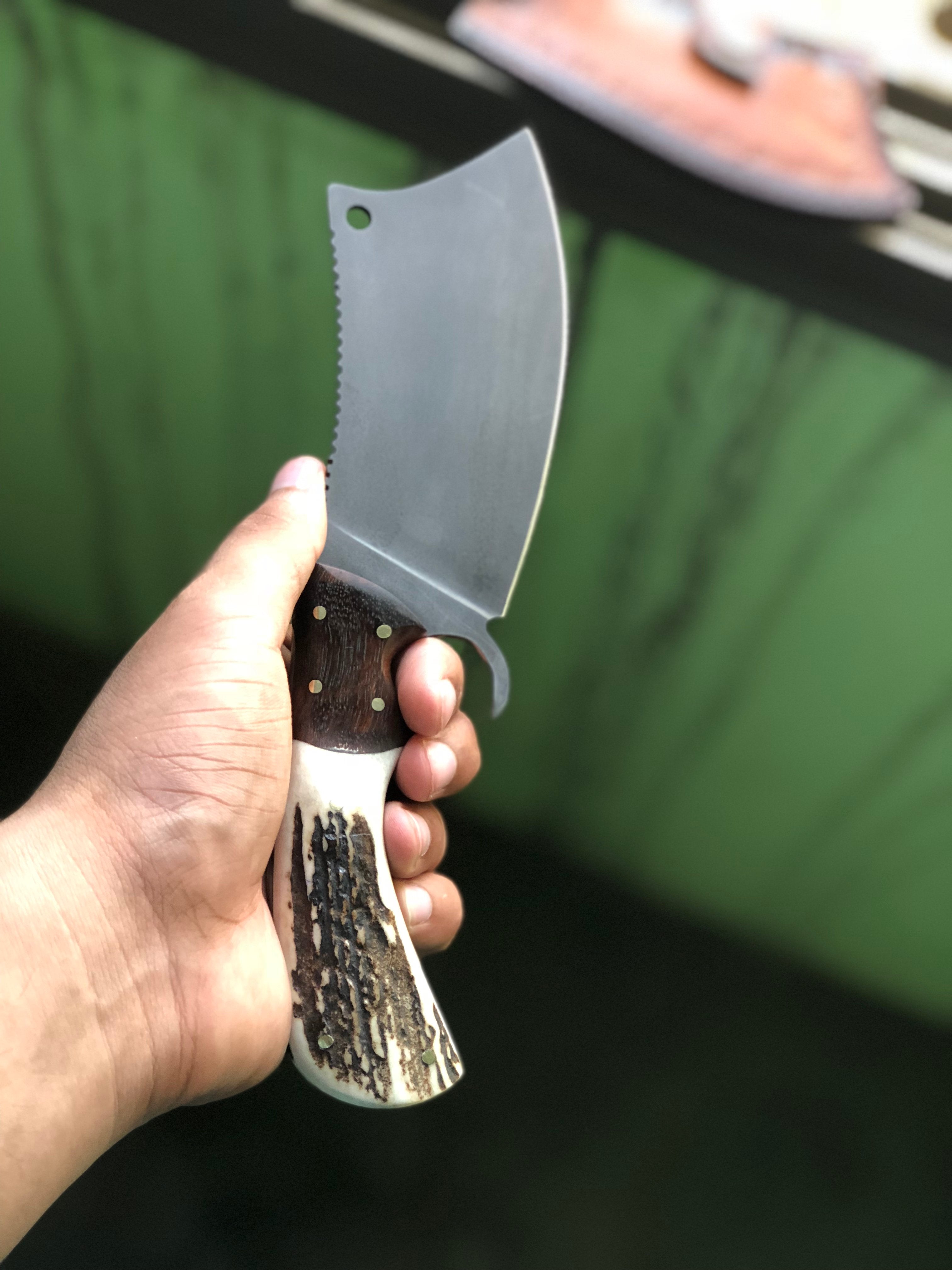 Full Tang Custom Handmade 1095 EDC Cleaver Knife