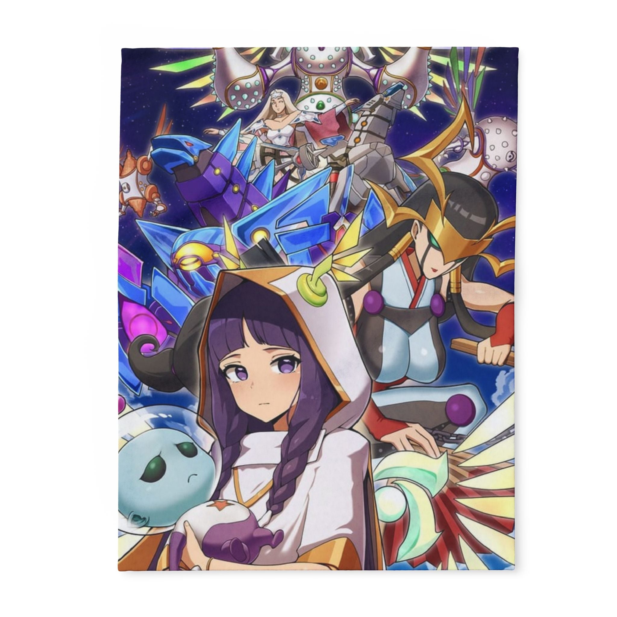 Drykage Anime-Inspired Arctic Fleece Blanket, Cozy Throw for Gamers, Soft Blanket for Home, Perfect Gift for Anime Lovers, Decorative Blanket