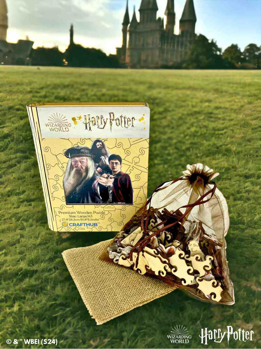 Harry Potter - The Magical Guardians Wooden Jigsaw Puzzle