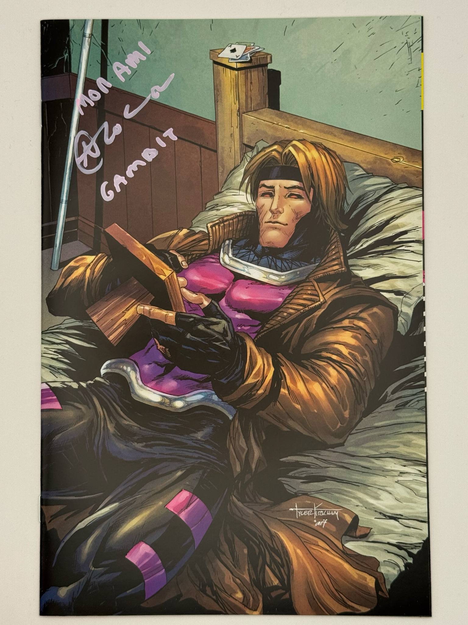 X-MEN '97 #1 SIGNED AJ Locascio (Gambit) | T. Kirkham Virgin Var