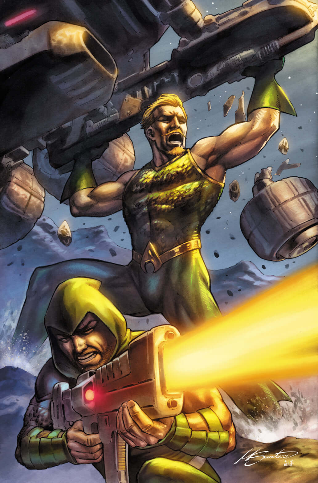 Aquaman Green Arrow Deep Target #4 (Of 7) A Marco Santucci Brandon Thomas (01/25/2022) Dc