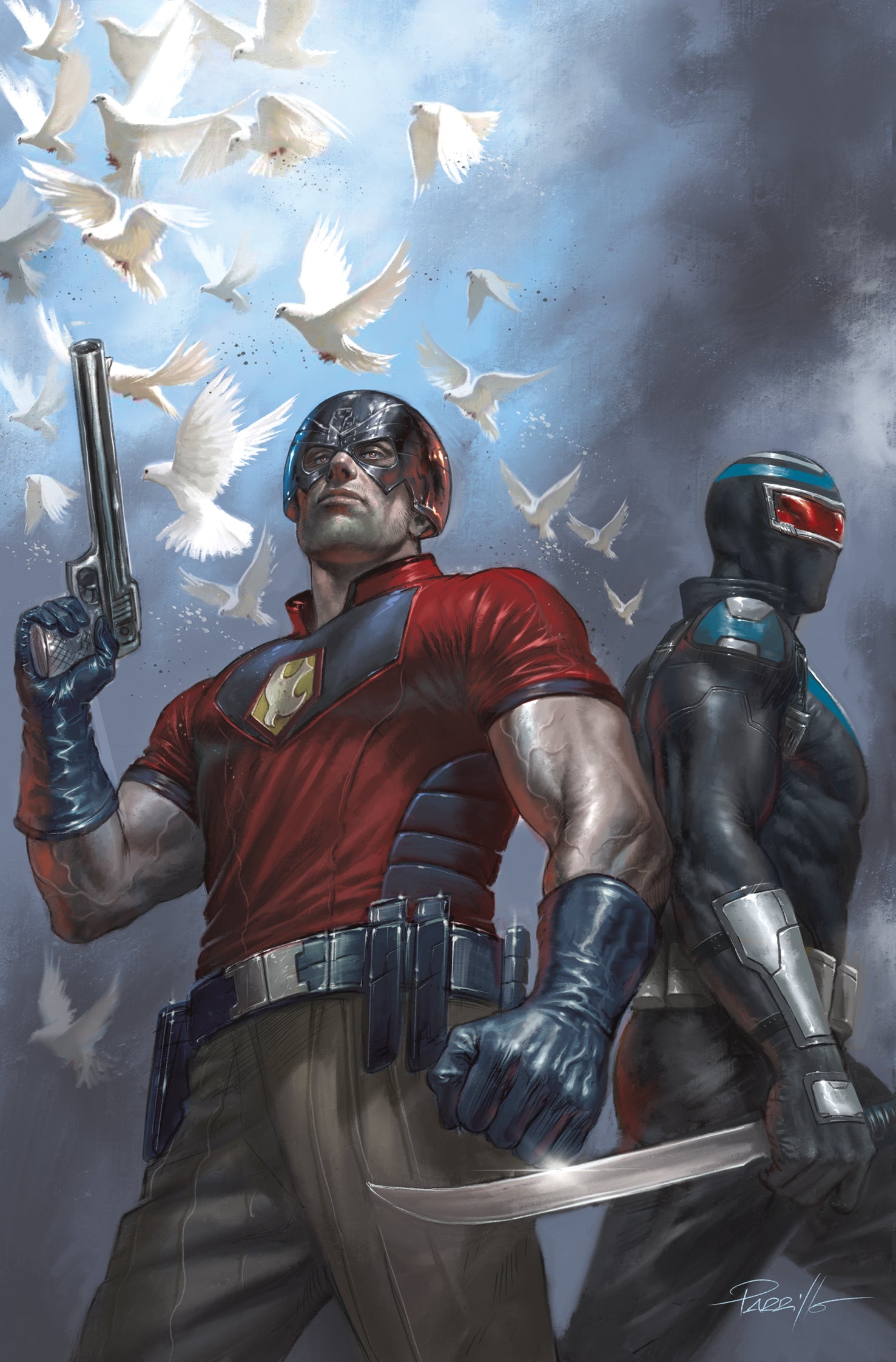 Deathstroke Inc #5 C Lucio Parrillo Peacemaker Card Stock Variant (01/25/2022) Dc