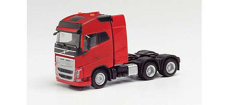 Herpa 312387 HO Scale Volvo FH GL Heavy Haul Tractor Only - Assembled -- Red