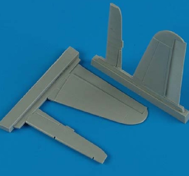 Quickboost 48374 1/48 Ki61/Ki100 Stabilizer for HSG (D)