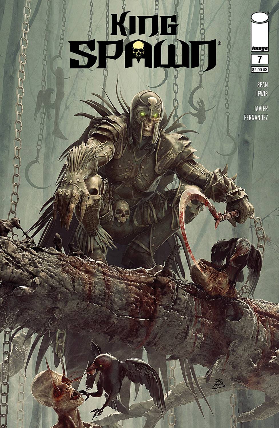 King Spawn #7 A Bjorn Barends Sean Lewis (02/16/2022) Image