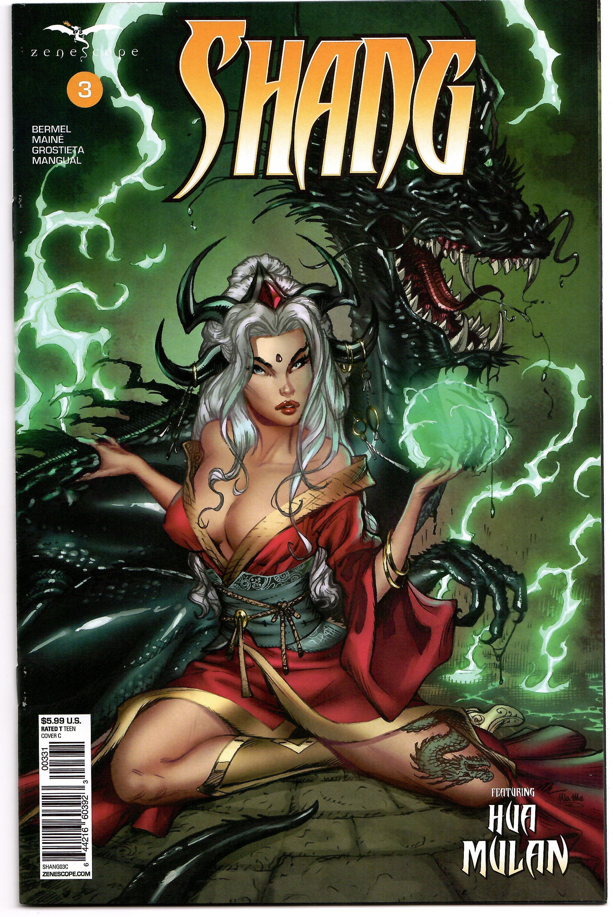 Shang #3 (Of 3) C Michael Dooney GGA Variant (05/20/2020) Zenescope