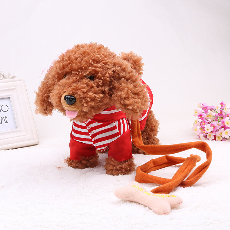 Electronic Poodle Toy – Singing, Walking, and Dancing Dog