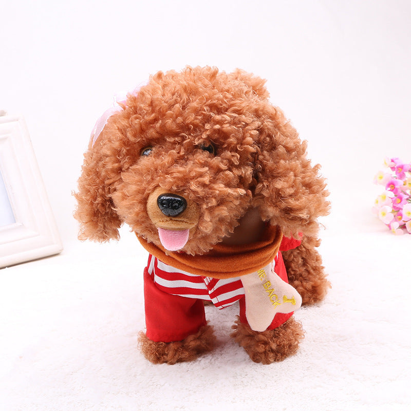 Electronic Poodle Toy – Singing, Walking, and Dancing Dog