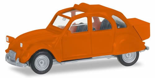 Herpa 27632 HO Scale Citroen 2CV w/Trunk - Assembled