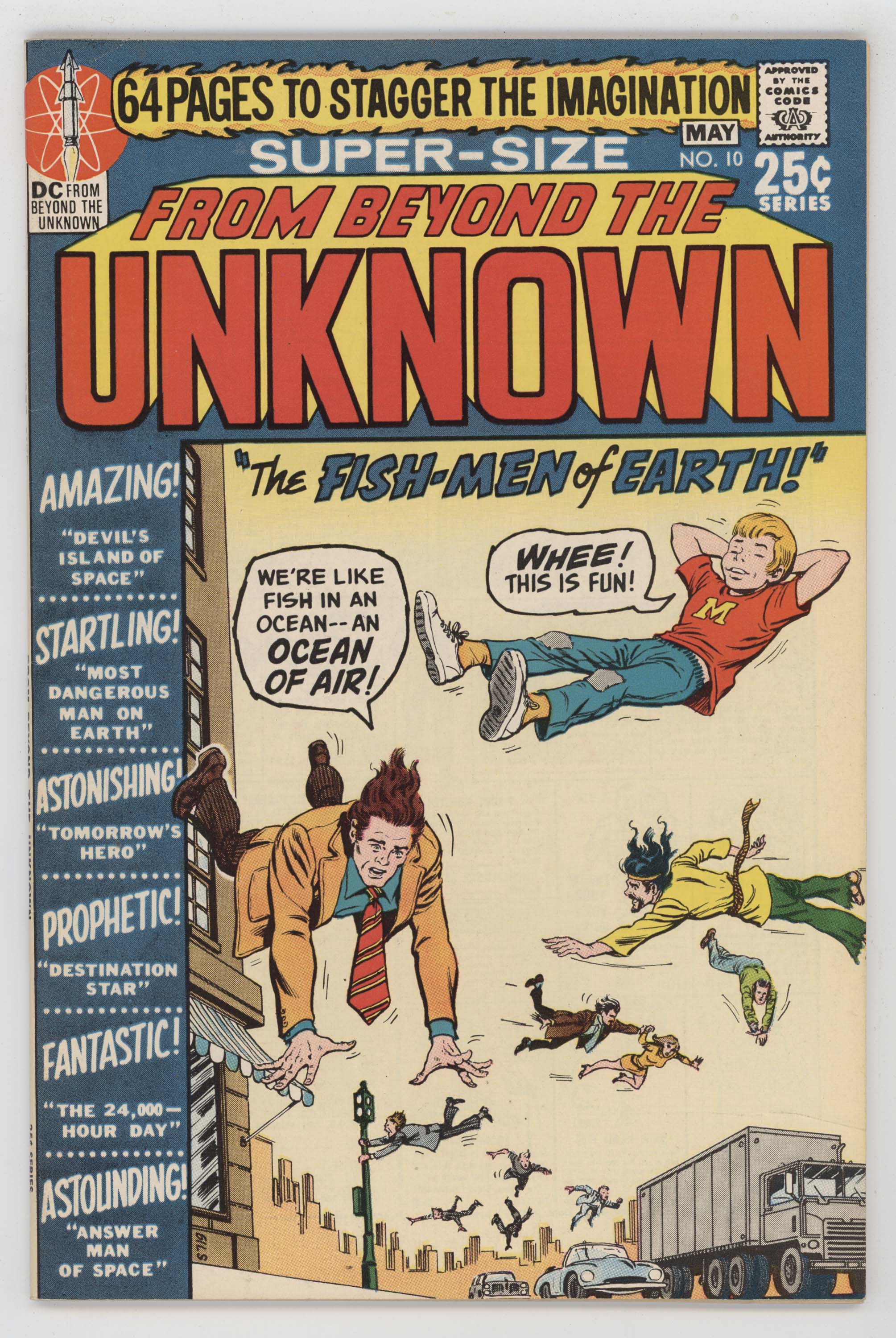 From Beyond The Unknown 10 DC 1971 VF NM Murphy Anderson Fish-Men Of Earth